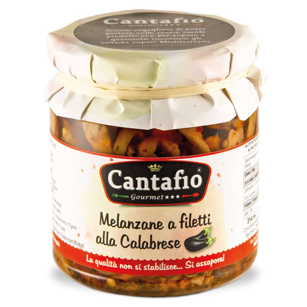 Melanzane a filetti alla Calabrese - 280g