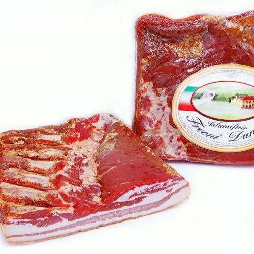 Pancetta cruda affumicata metà 1,7kg