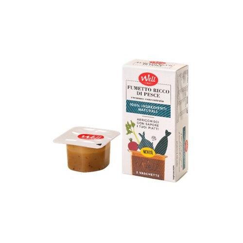 Fumetto ricco di pesce cremoso concentrato 2x25g 2 confezioni