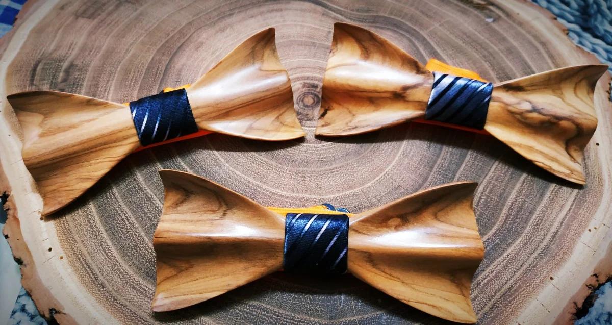 Infinity wooden bowties
