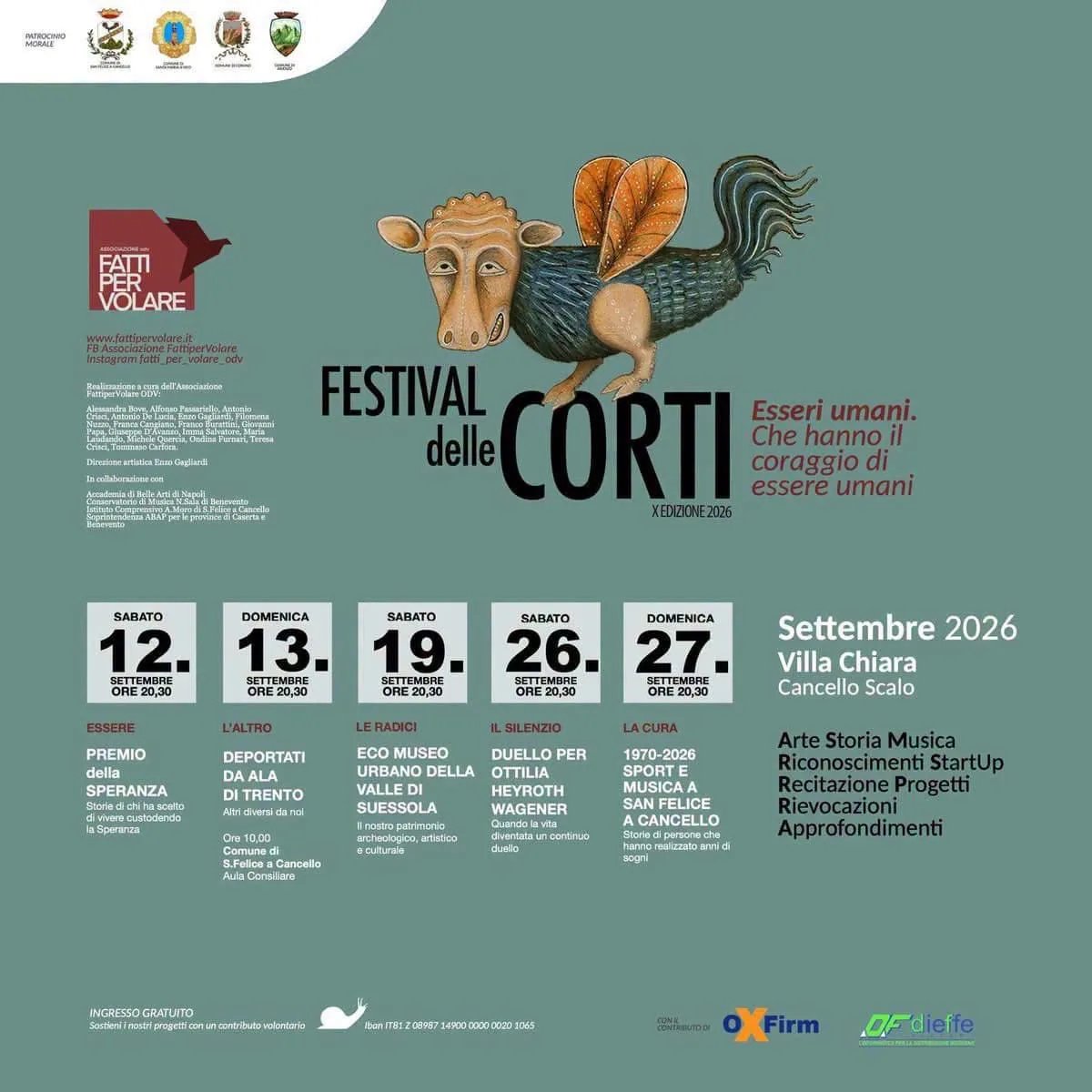 Festival delle Corti 10ª Edizione 2026
