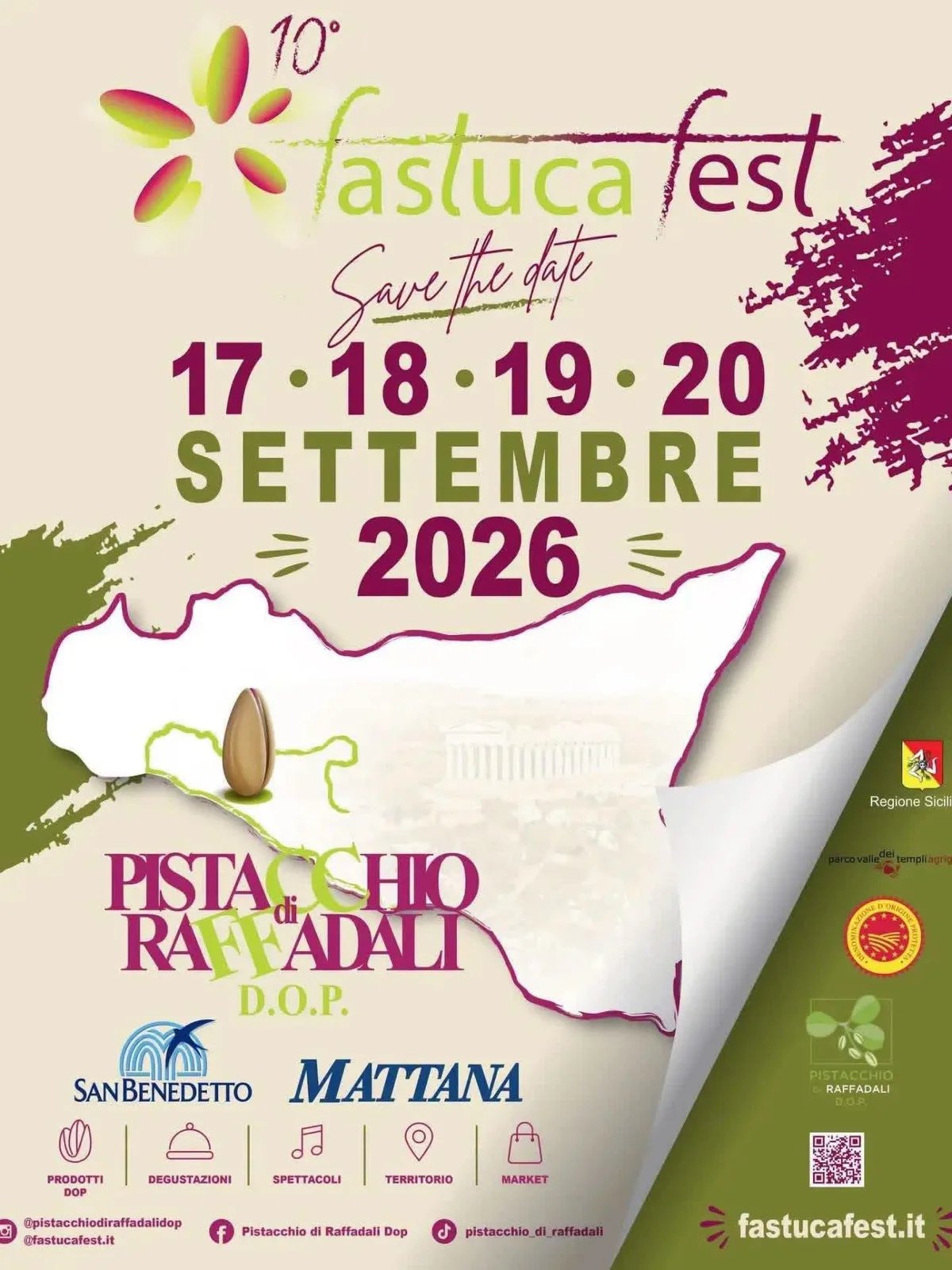 Locandina 10° Fastuca Fest 2026 a Raffadali (Agrigento)