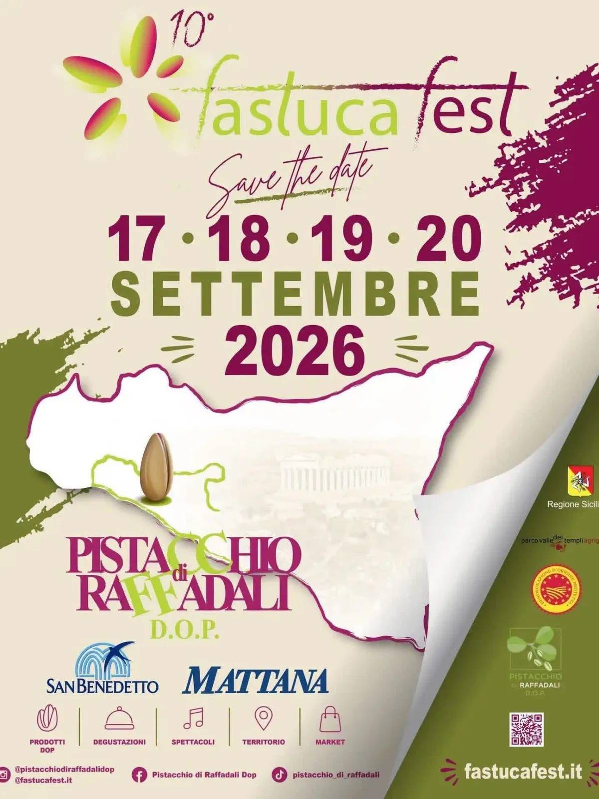 Locandina 10° Fastuca Fest 2026 a Raffadali (Agrigento)