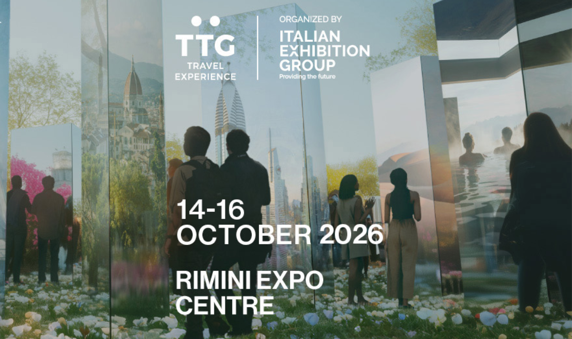 Locandina TTG Travel Experience 2026 a Rimini (RN)