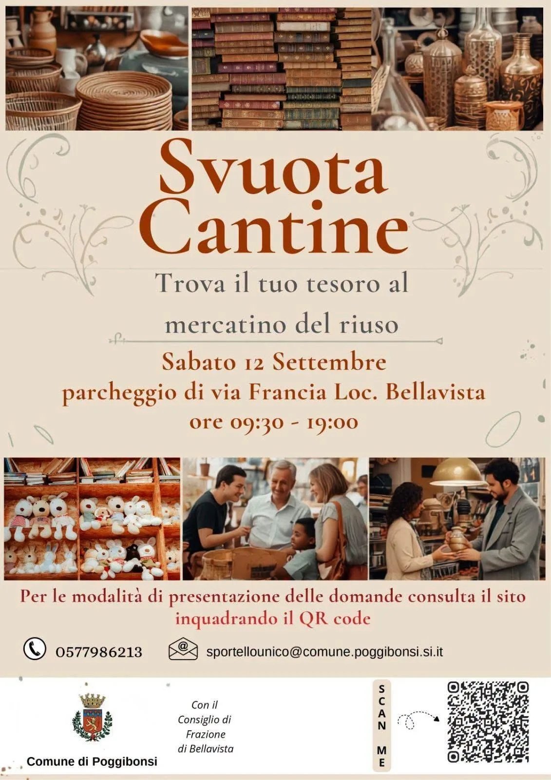 Locandina Svuota Cantine 2026 a Poggibonsi (Siena)