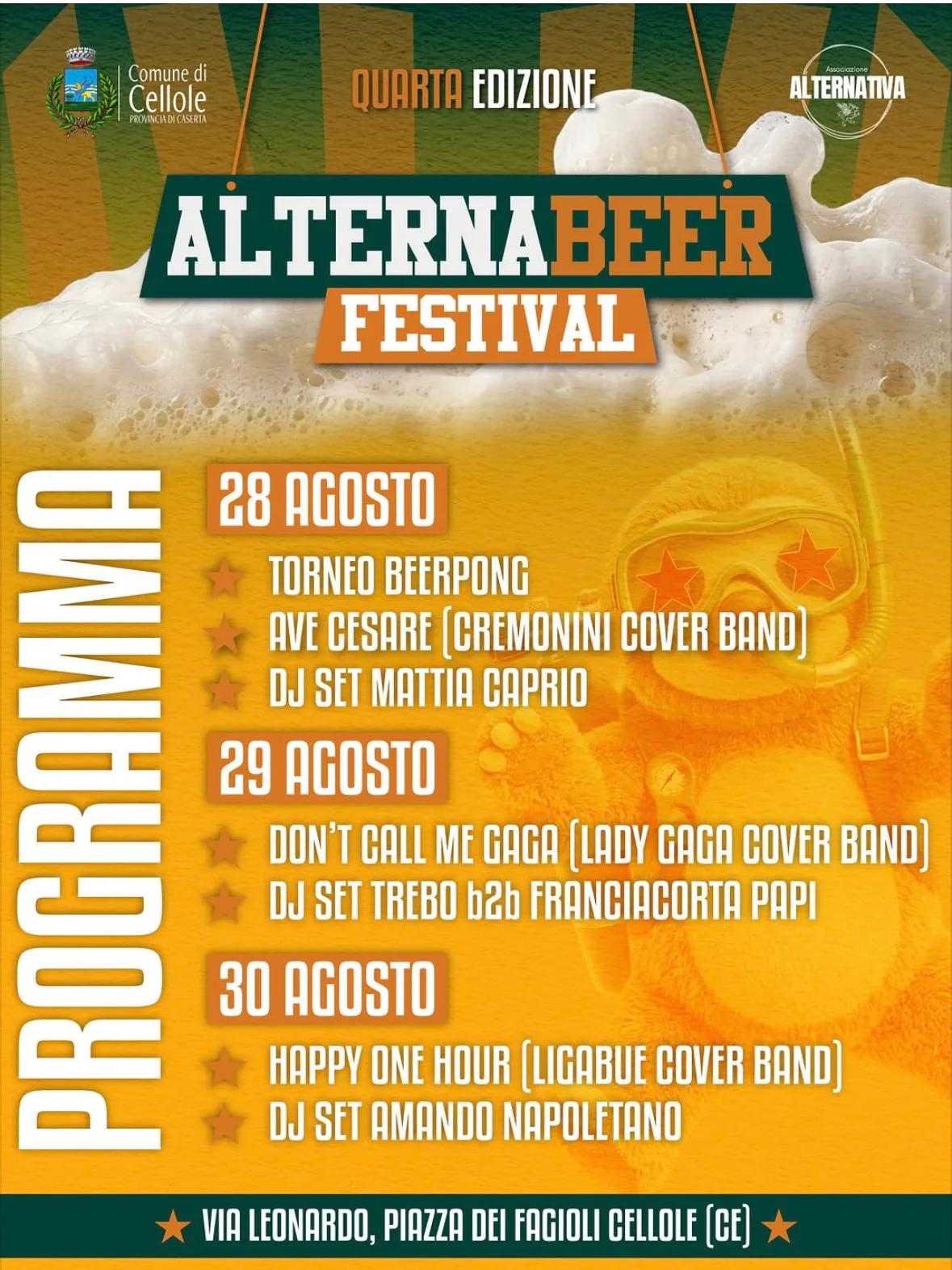 Alternabeer Festival — Cellole