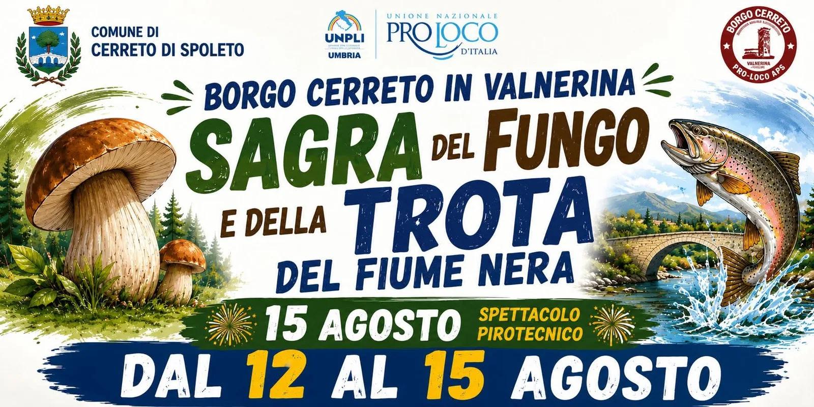 Sagra del Fungo e della Trota del Fiume Nera — Cerreto di Spoleto