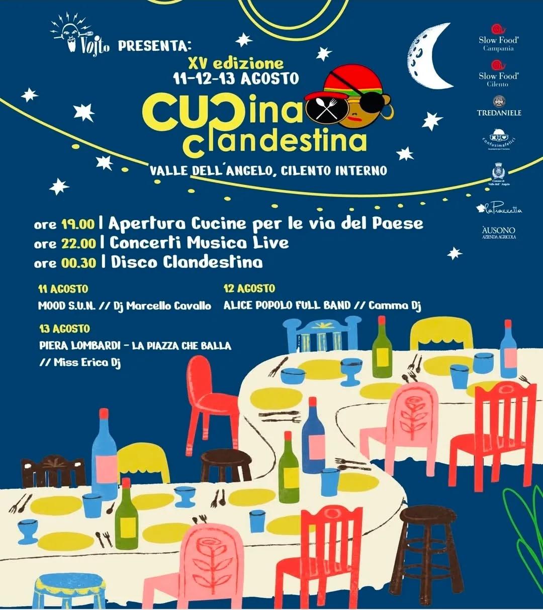 Cucina Clandestina - Disco Clandestina — Valle dell'Angelo
