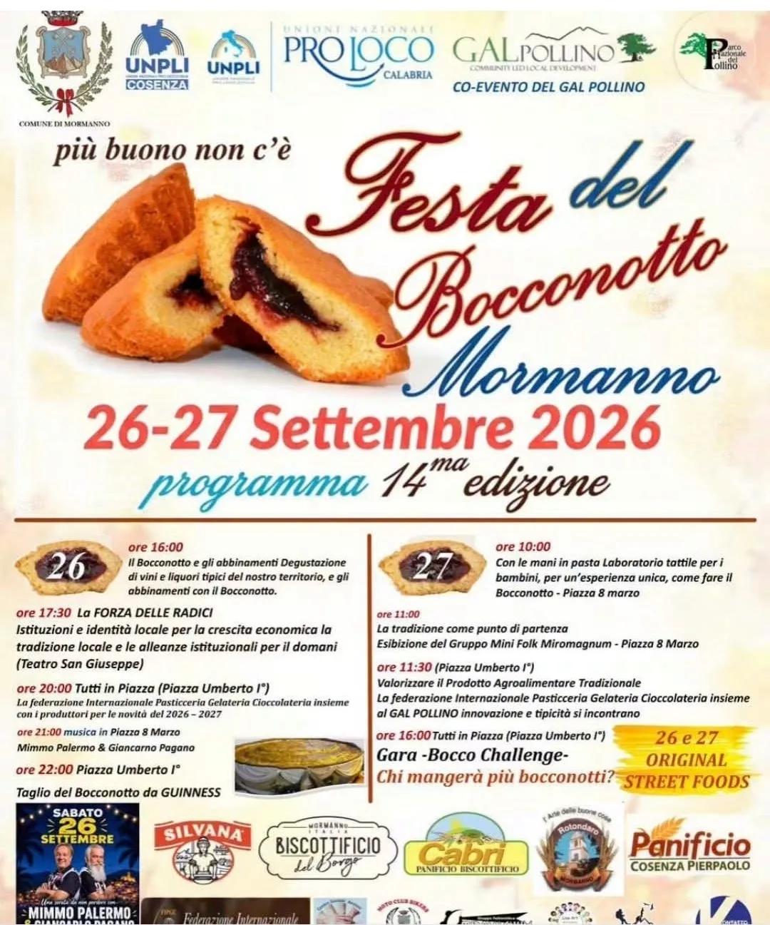 14a Edizione - Festa del Bocconotto 2026
