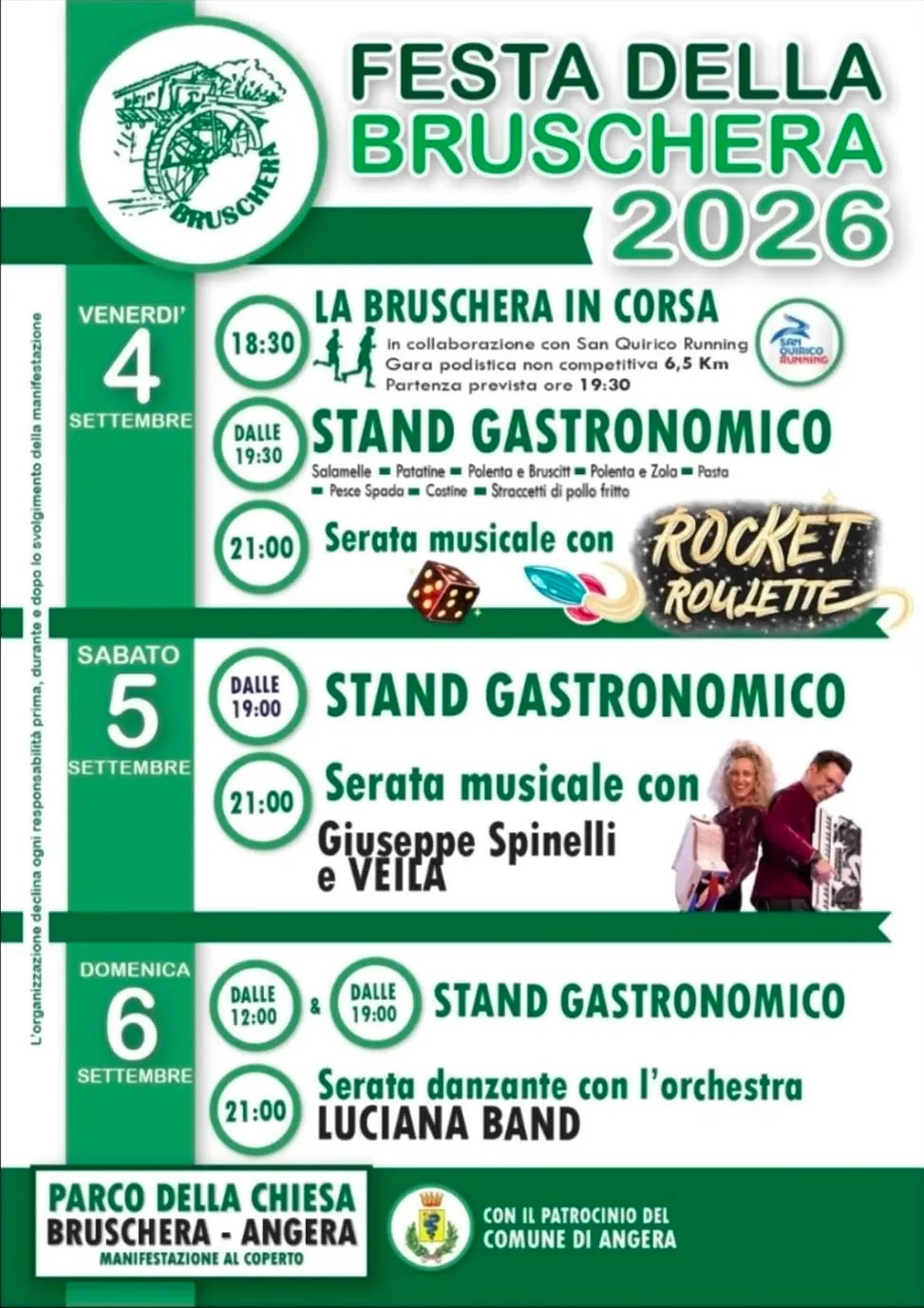Locandina Festa della Bruschera 2026 a Angera (Varese)