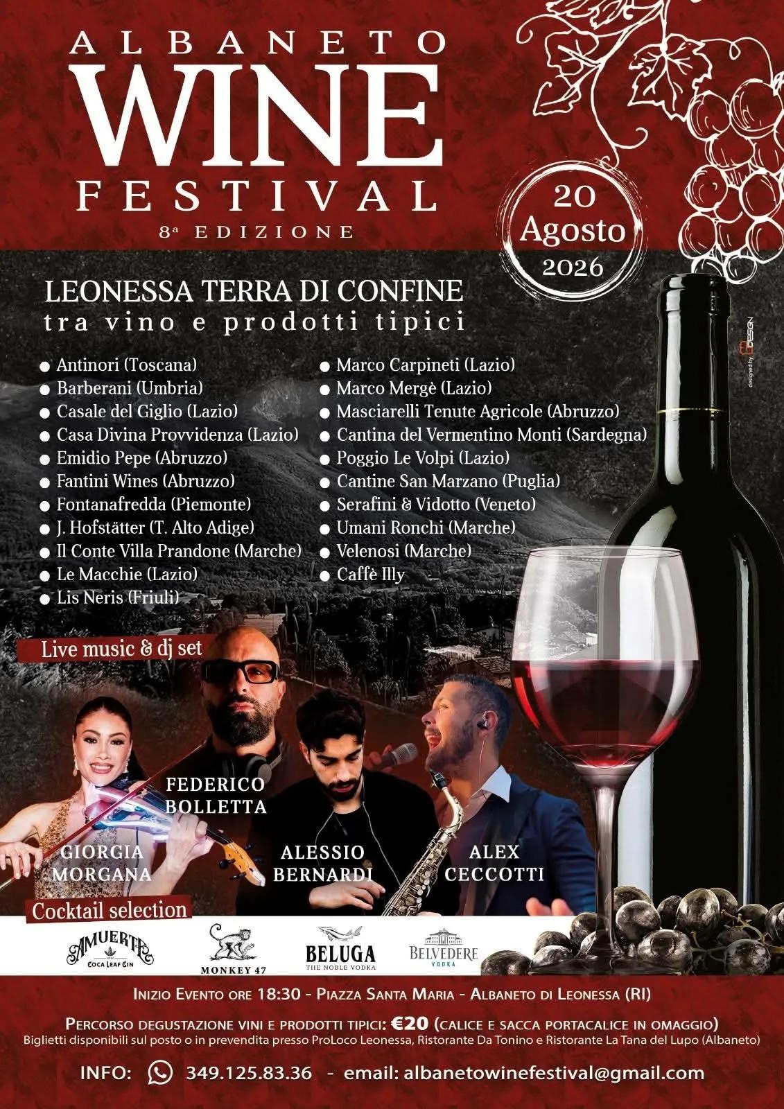 Albaneto Wine Festival — Leonessa