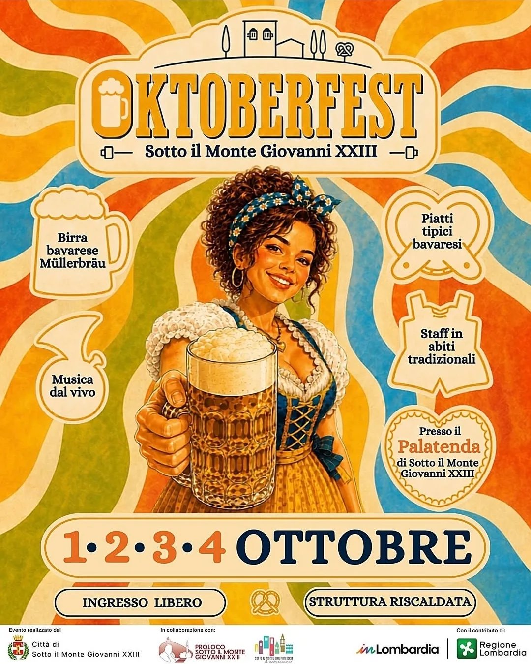 Locandina Oktoberfest Sotto il Monte Giovanni XXIII 2026 a Sotto il Monte Giovanni XXIII (Bergamo)