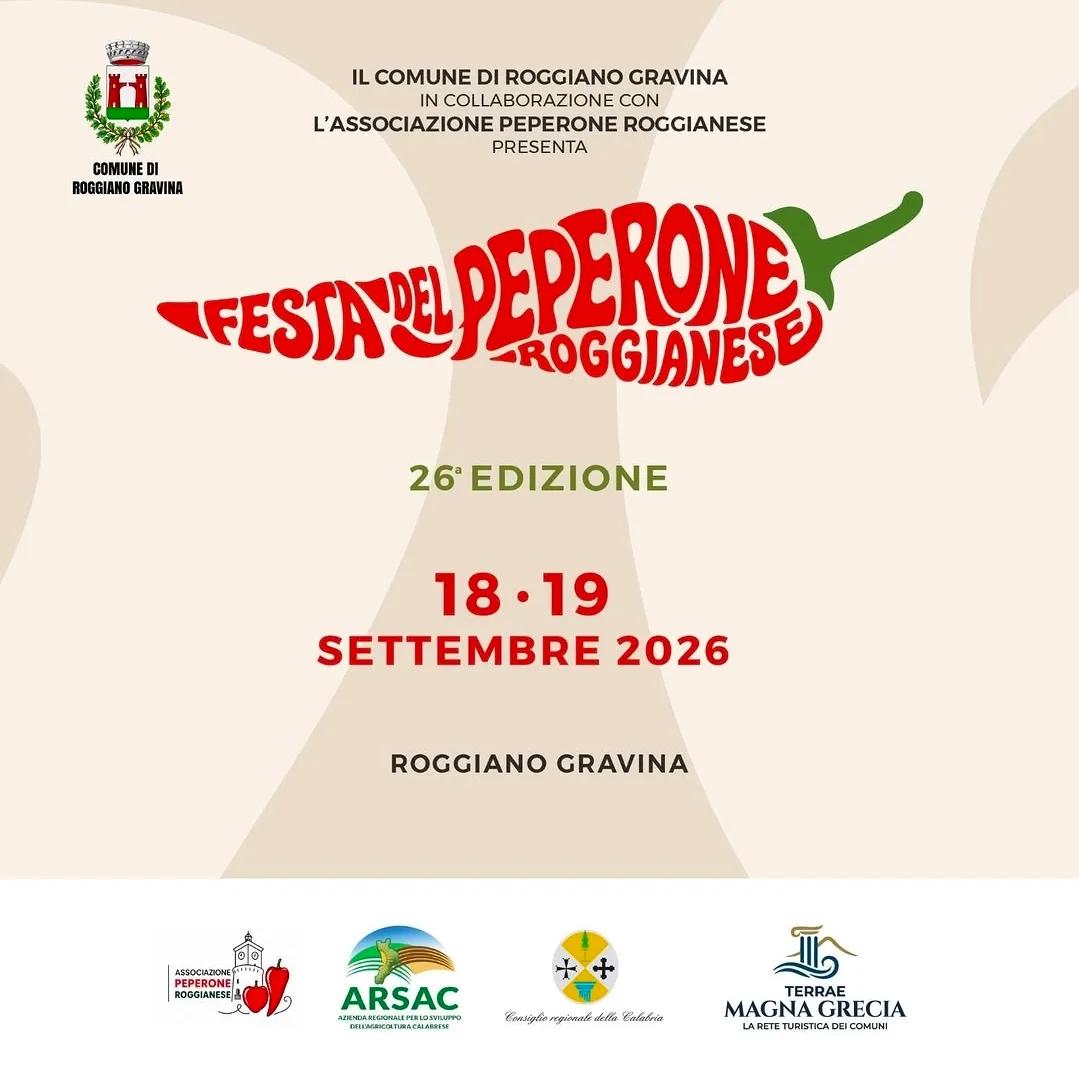 26° Festa del Peperone Roggianese 2026