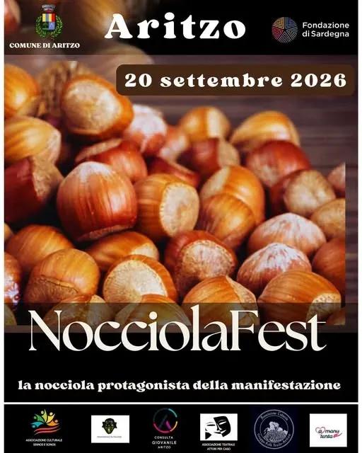 Locandina NocciolaFest 2026 a Aritzo (Nuoro)