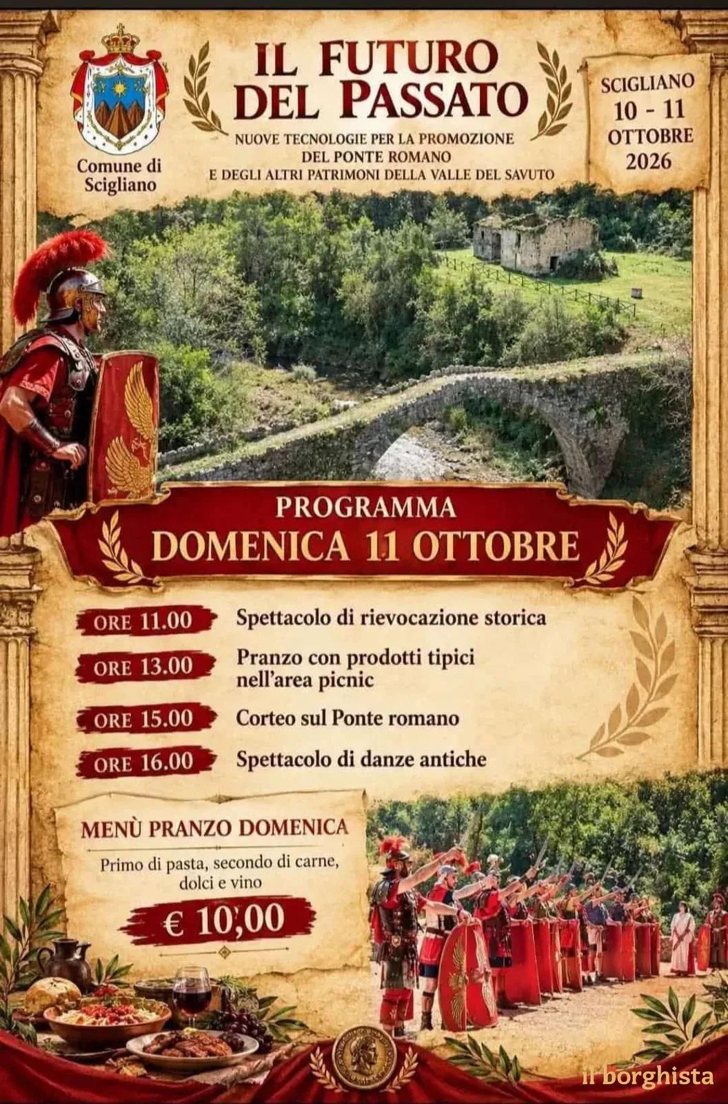 Locandina Il Futuro del Passato 2026 a Scigliano (Cosenza)