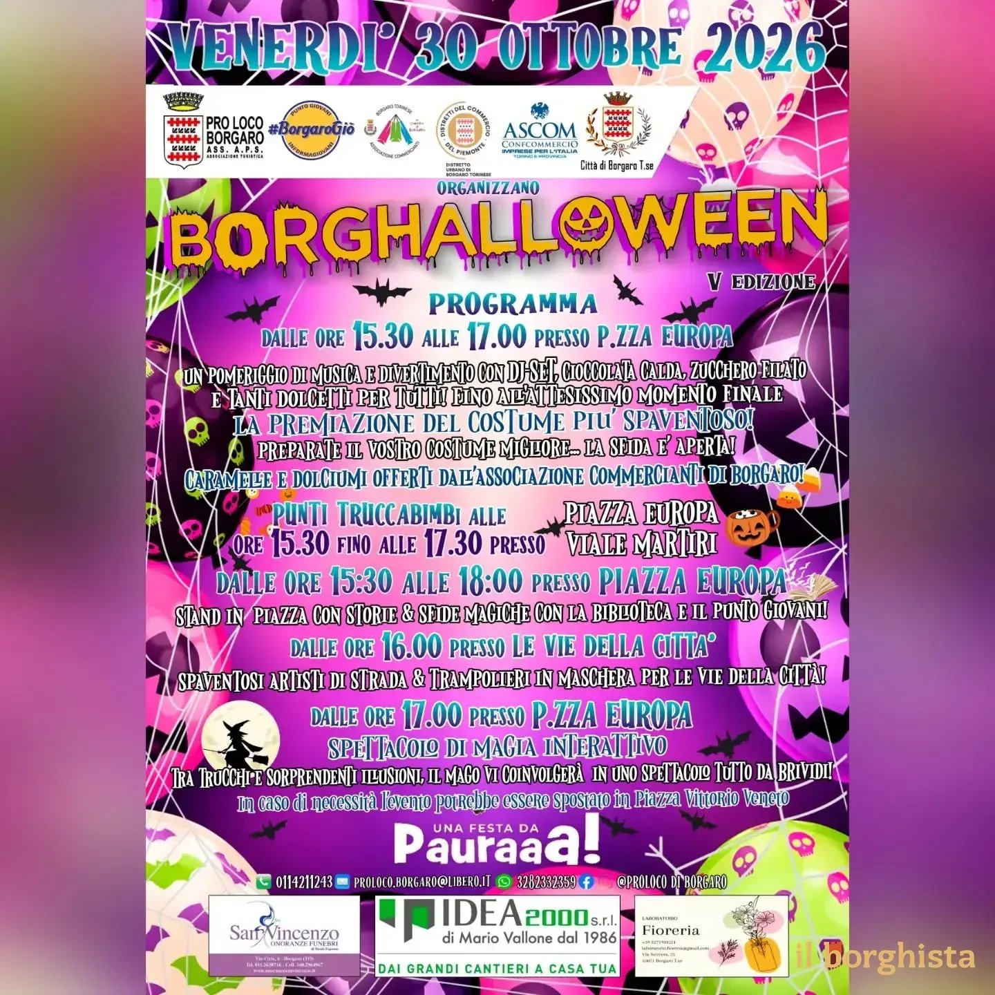 Borghalloween V Edizione 2026