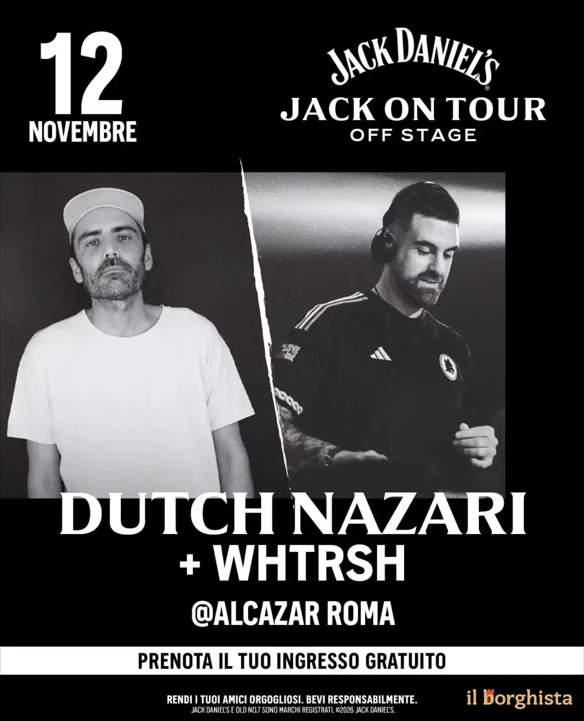 Locandina Jack Daniel's Jack On Tour Off Stage 2026 a Roma (Roma)
