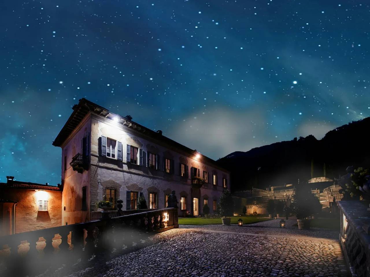 Notte in Villa – Villa Della Porta Bozzolo, Casalzuigno (Varese). Foto: © FAI / Archivio FAI