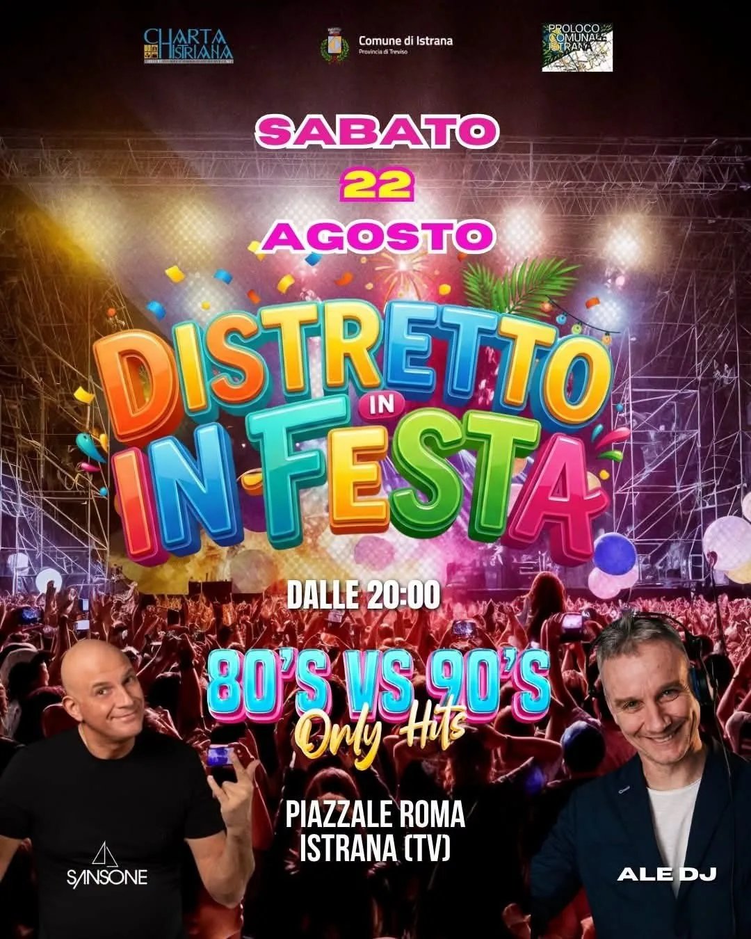 Locandina Distretto in Festa 2026 a Istrana (Treviso)