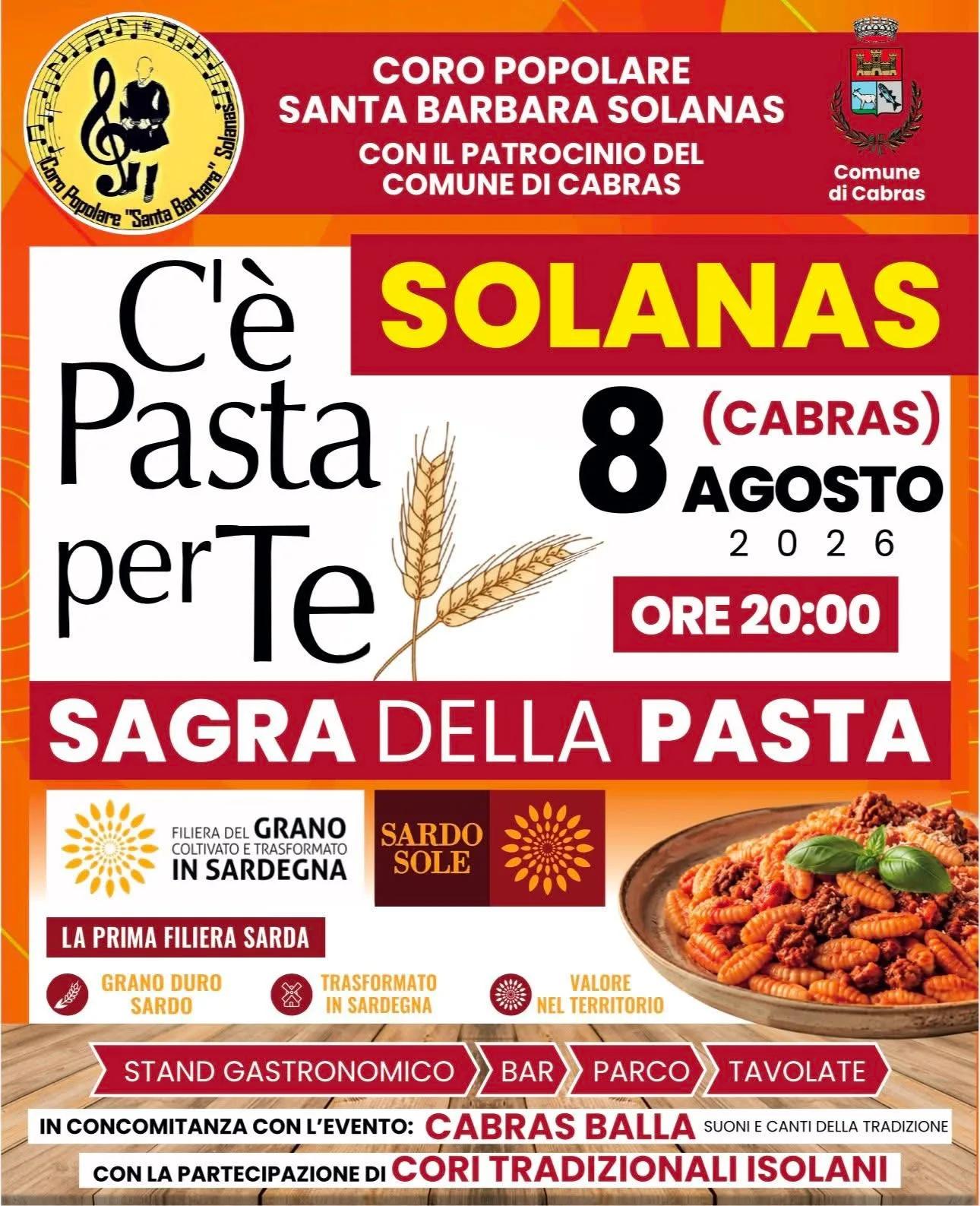 Sagra della Pasta — Cabras