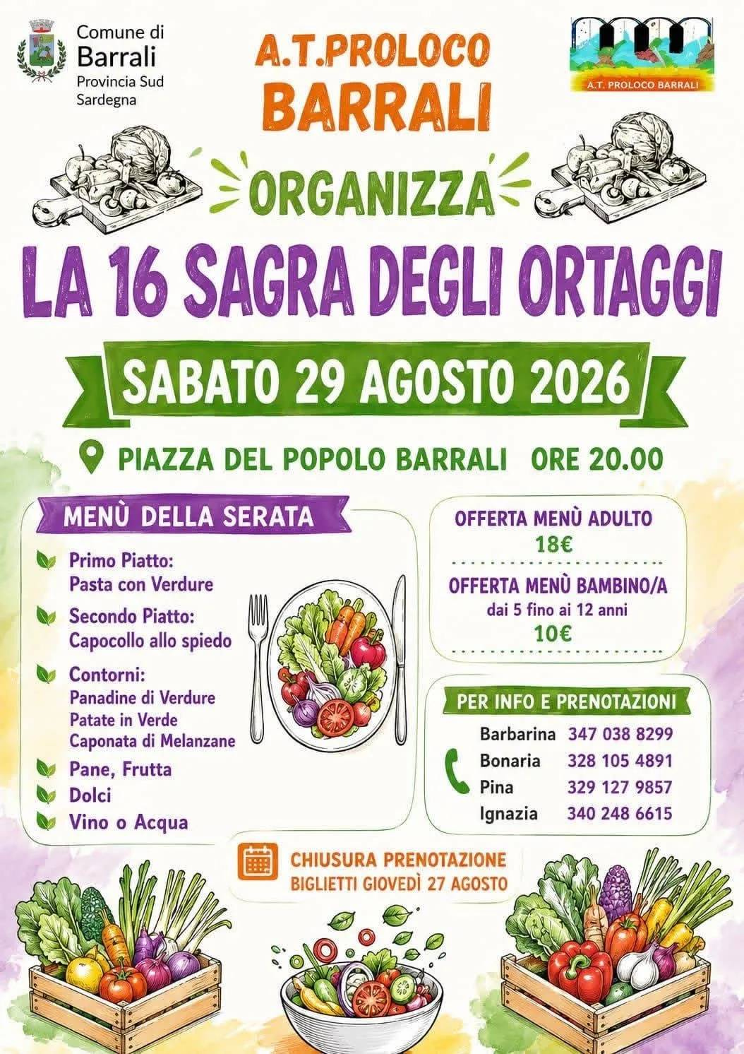 Sagra degli Ortaggi — Barrali