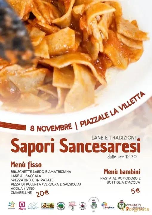 Locandina Sapori Sancesaresi 2026 a San Cesareo (Roma)