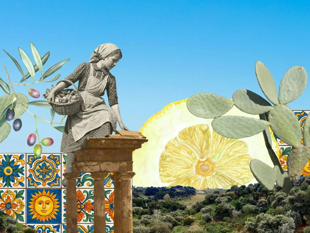 Il mercato del Giardino – Giardino Della Kolymbethra E Case Montana, Agrigento (Agrigento). Foto: FAI / Archivio FAI
