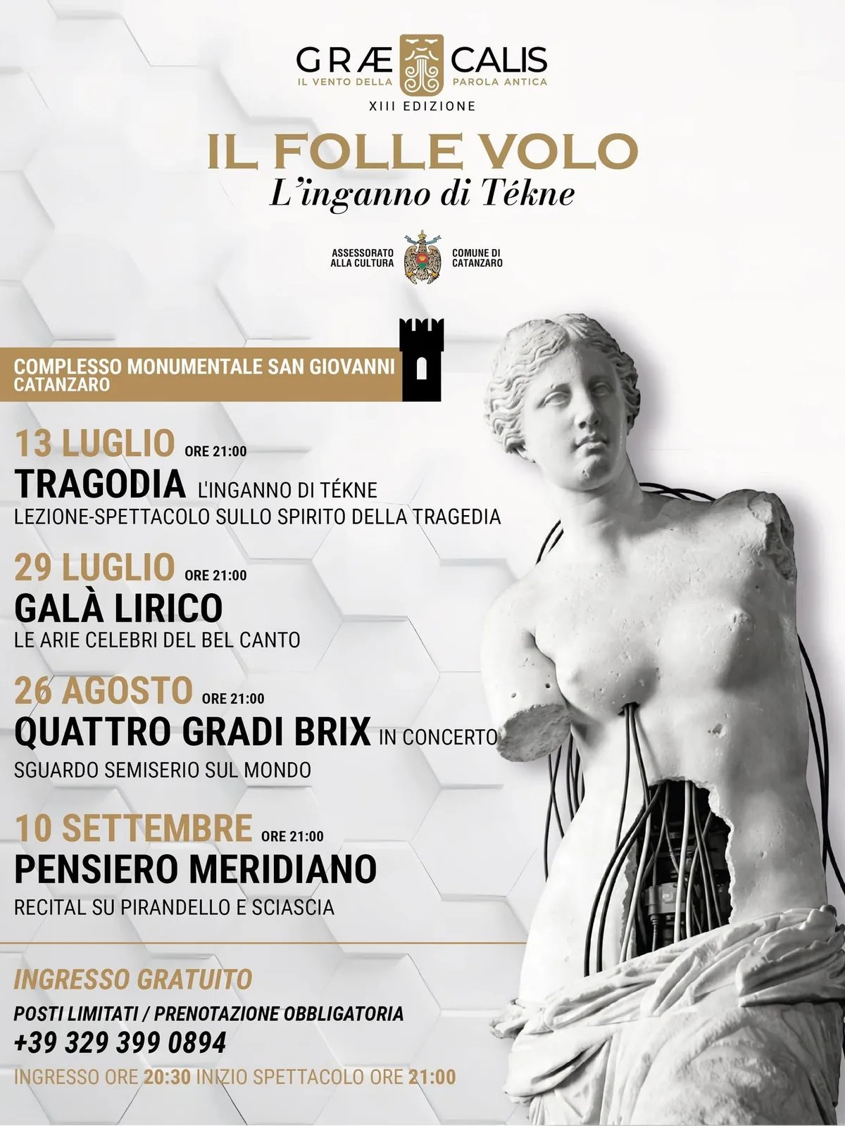 Locandina calendario eventi estate 2027 a Catanzaro (Catanzaro)