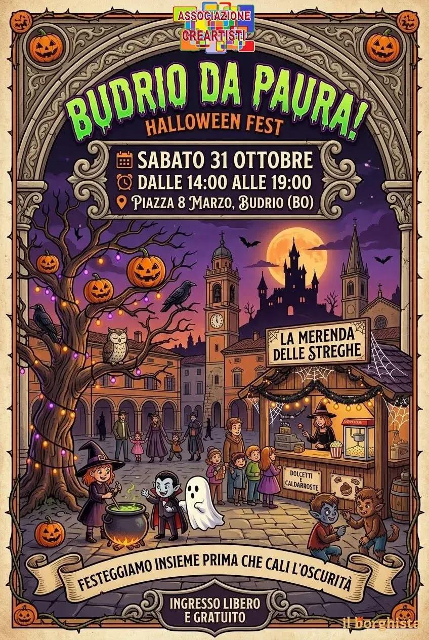 Locandina Budrio da Paura! Halloween Fest 2026 a Budrio (Bologna)