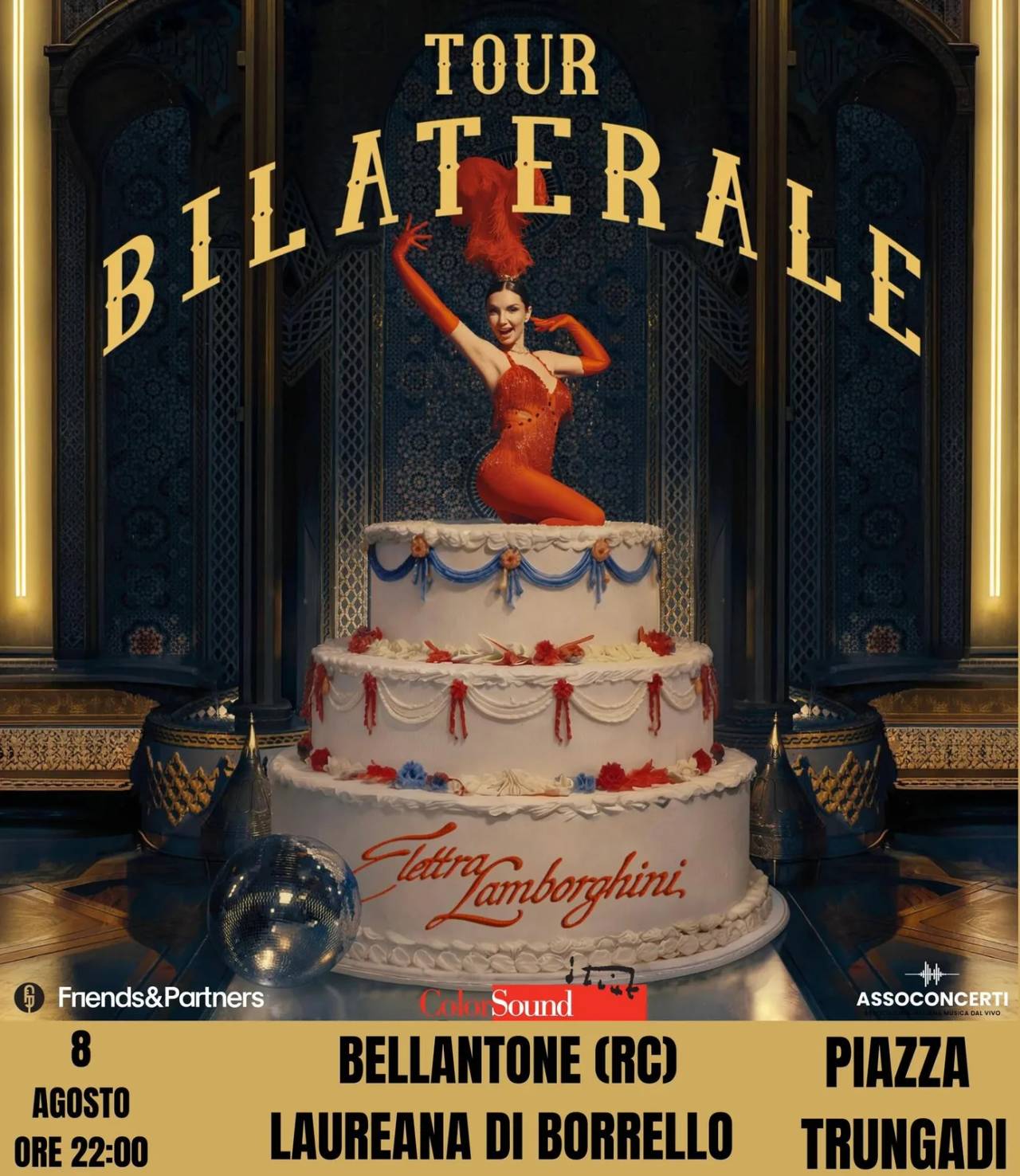Locandina Tour Bilaterale 2026 a Laureana di Borrello (Reggio calabria)