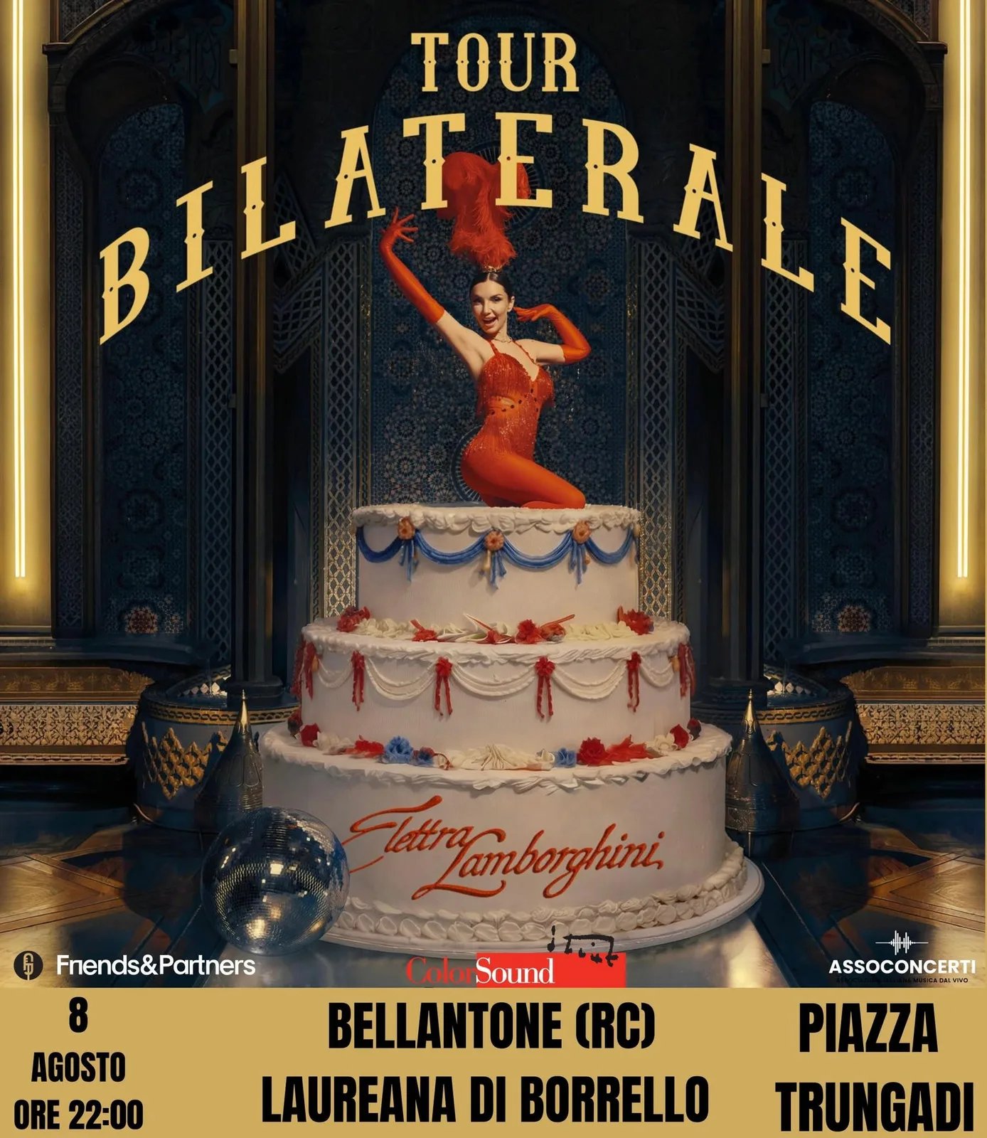 Locandina Tour Bilaterale 2026 a Laureana di Borrello (Reggio calabria)