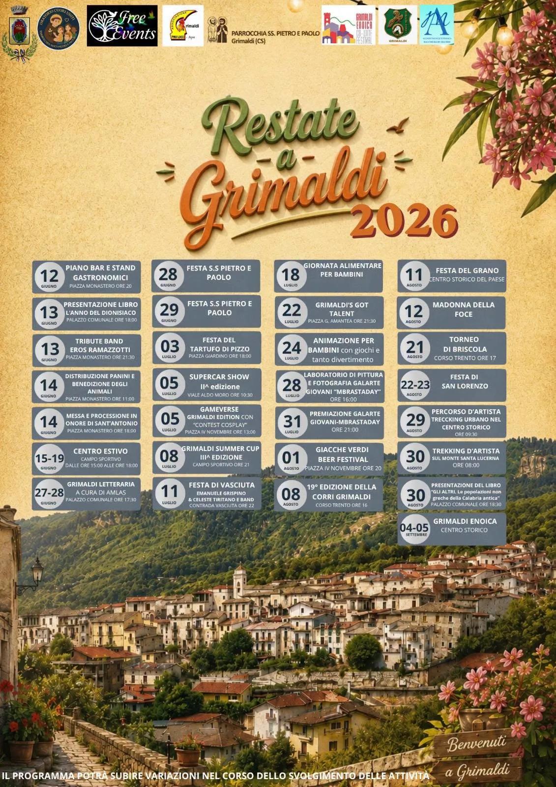 Festa di San Lorenzo — Grimaldi