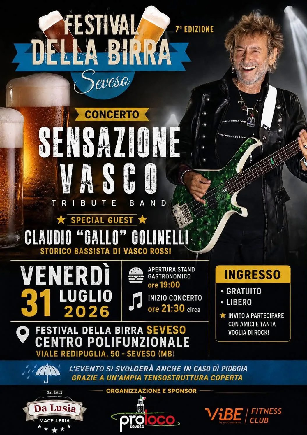 Locandina 7ª Edizione Festival della Birra Seveso 2026 a Seveso (Monza e della brianza)