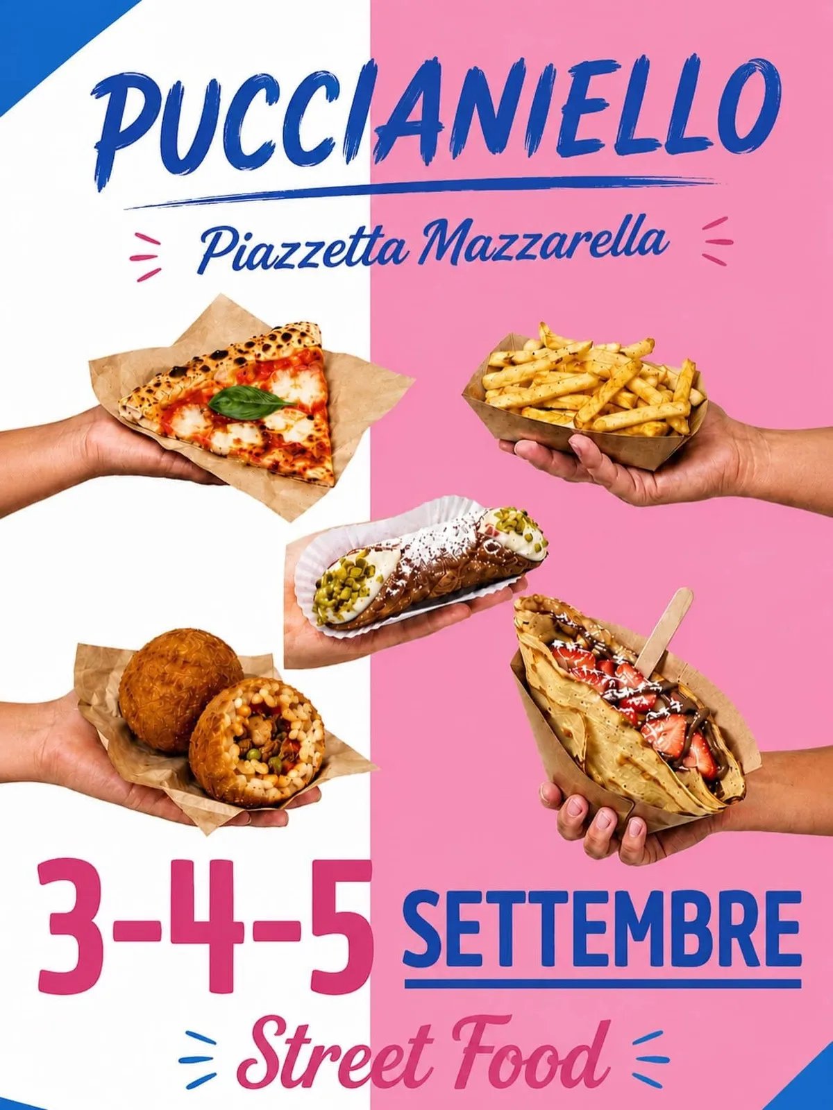 Locandina Puccianiello Street Food 2026 a Caserta (Caserta)