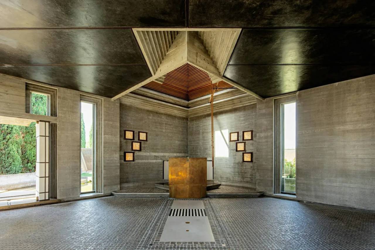 Il Memoriale visto da vicino – Memoriale Brion, Altivole (Treviso). Foto: © FAI / Archivio FAI