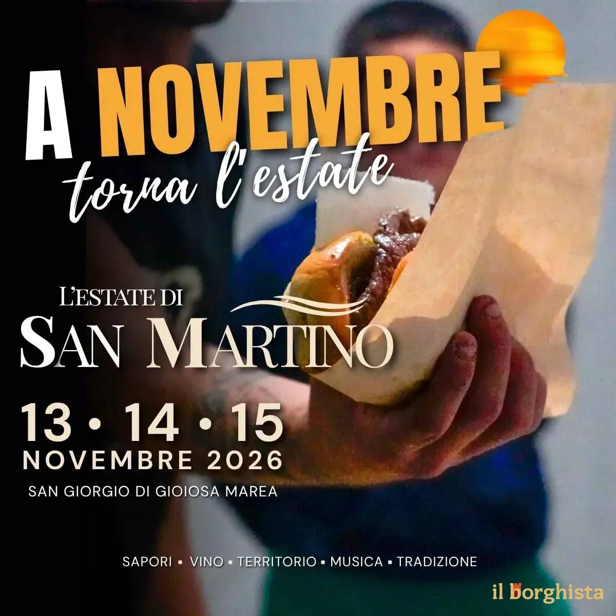 Locandina L'Estate di San Martino 2026 a San Giorgio di Gioiosa Marea (Messina)