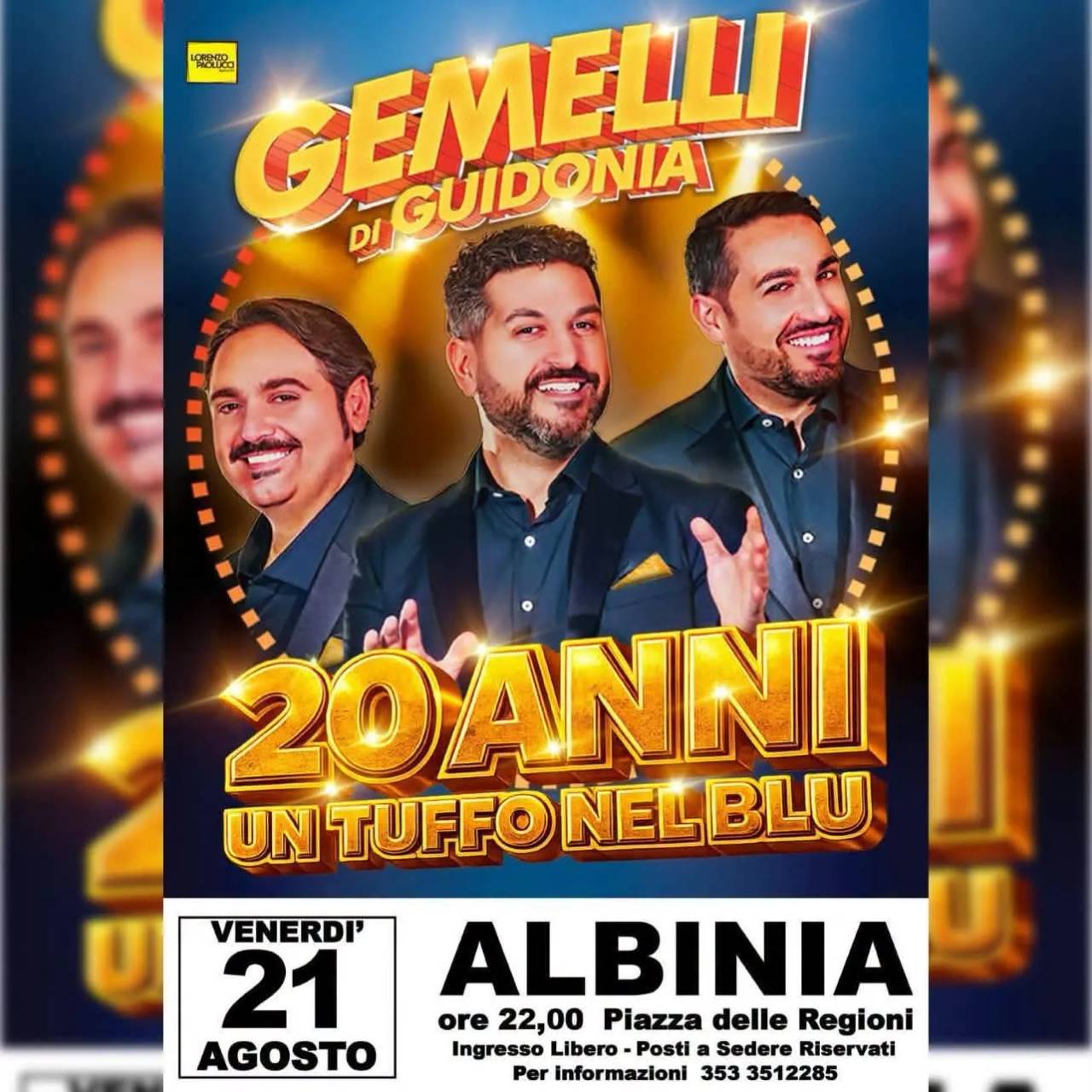 Gemelli di Guidonia nni Un Tuffo nel Blu — Orbetello
