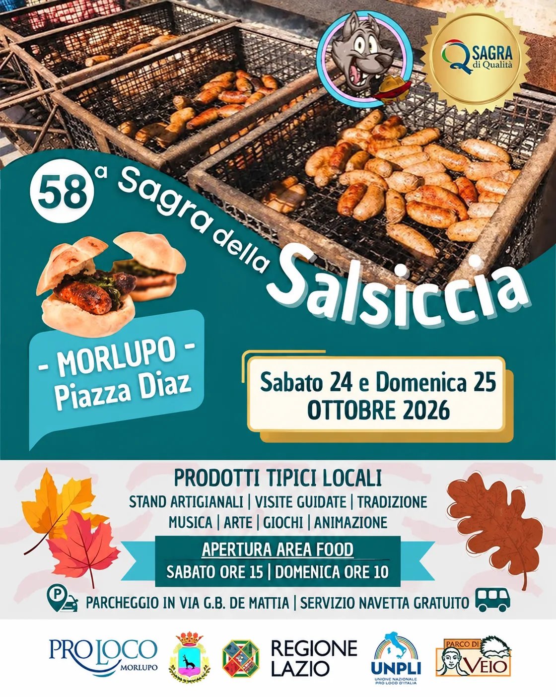 58ª Sagra della Salsiccia 2026