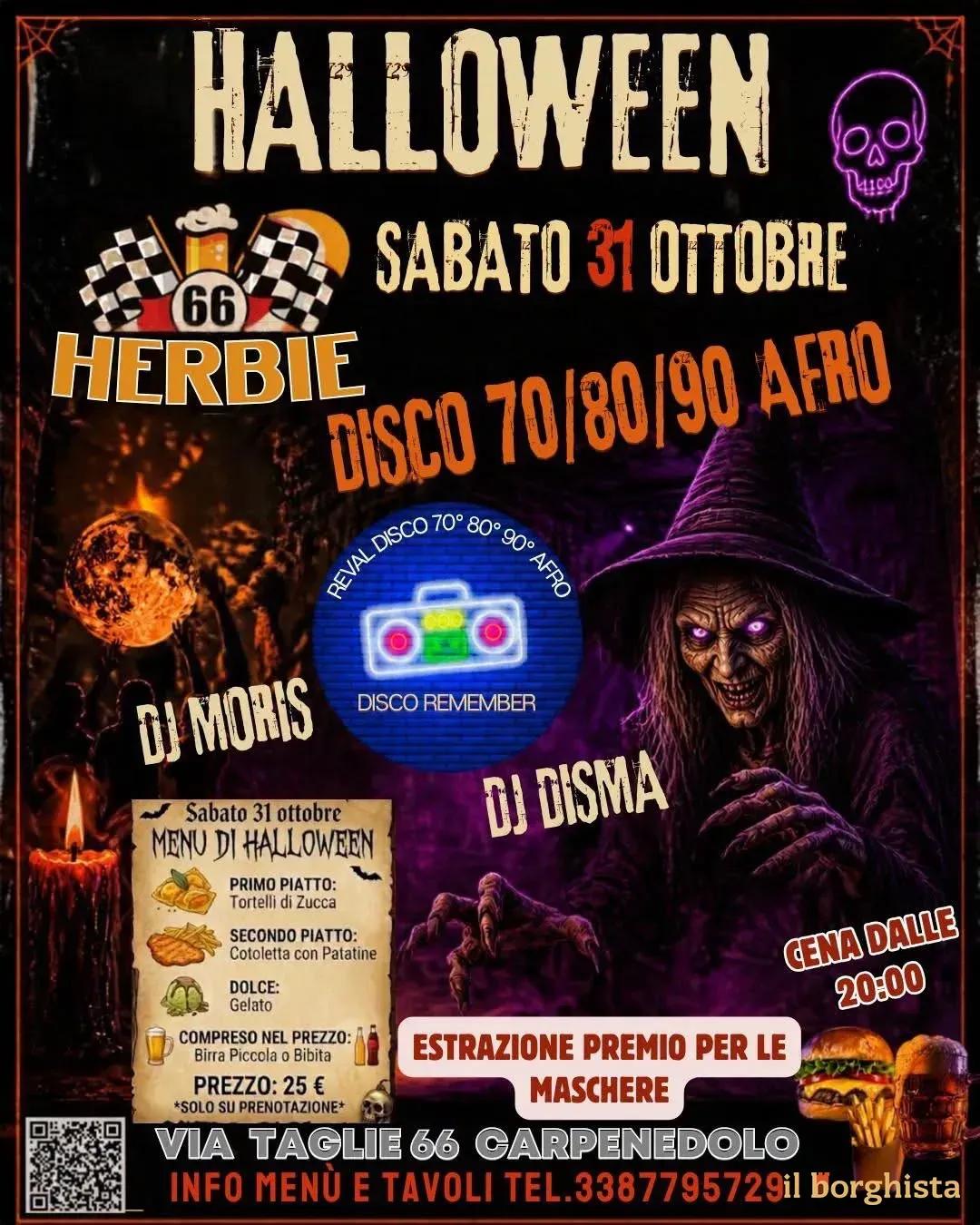 Locandina Halloween 2026 a Carpenedolo (Brescia)