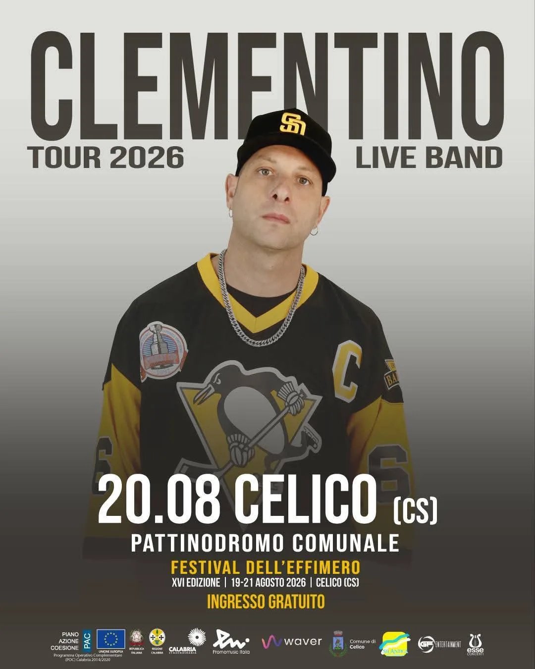 Locandina Festival dell'Effimero XVI Edizione 2026 a Celico (Cosenza)