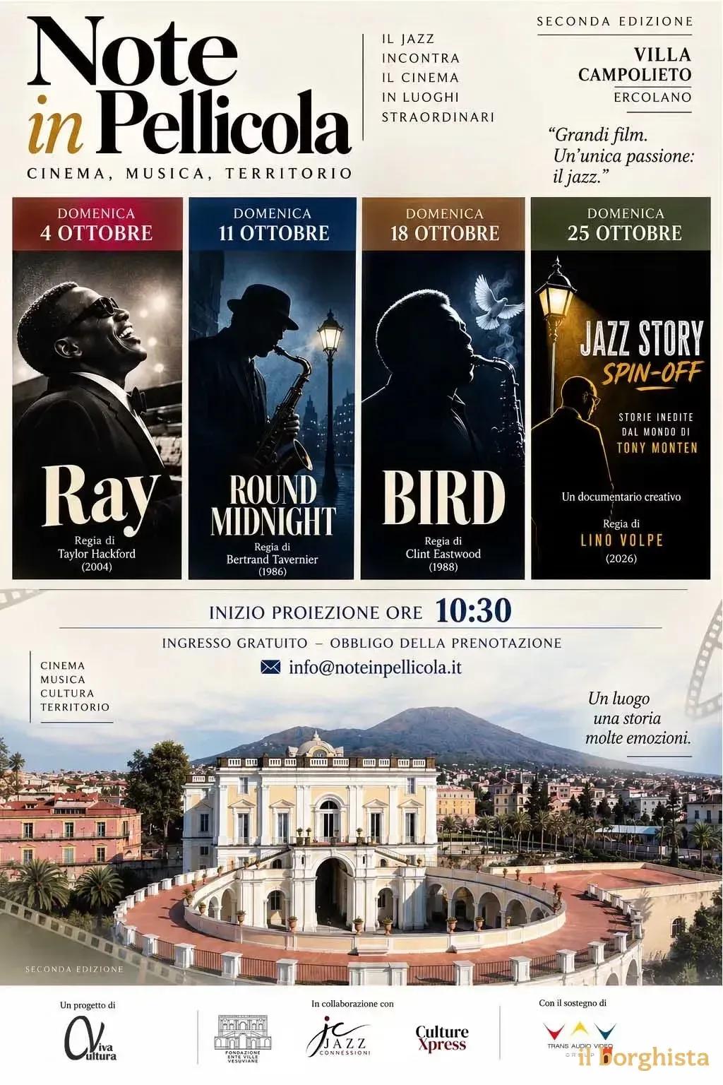 Locandina calendario eventi ottobre 2026 a Ercolano (Napoli)