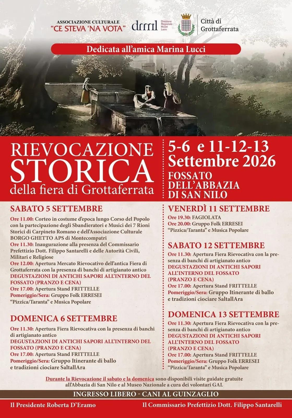 Rievocazione storica della Fiera — Grottaferrata