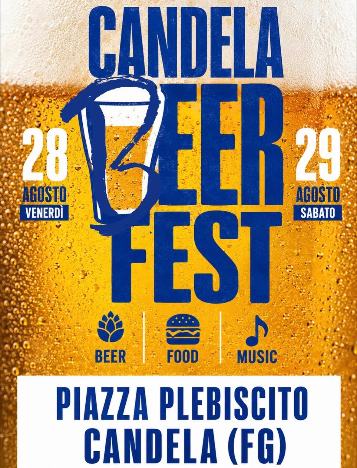 Locandina Candela Beer Fest 2026 a Candela (Foggia)