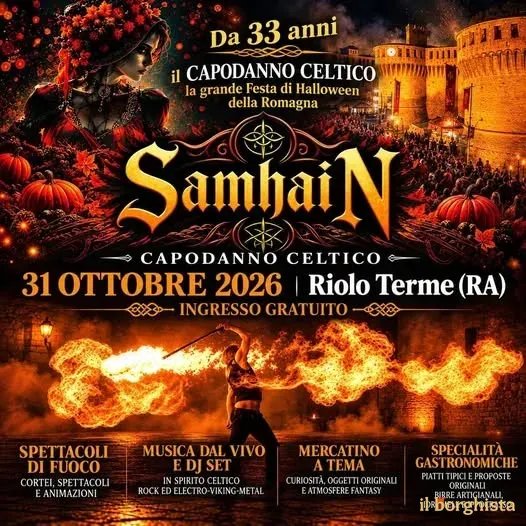 33° Capodanno Celtico SamhaiN 2026