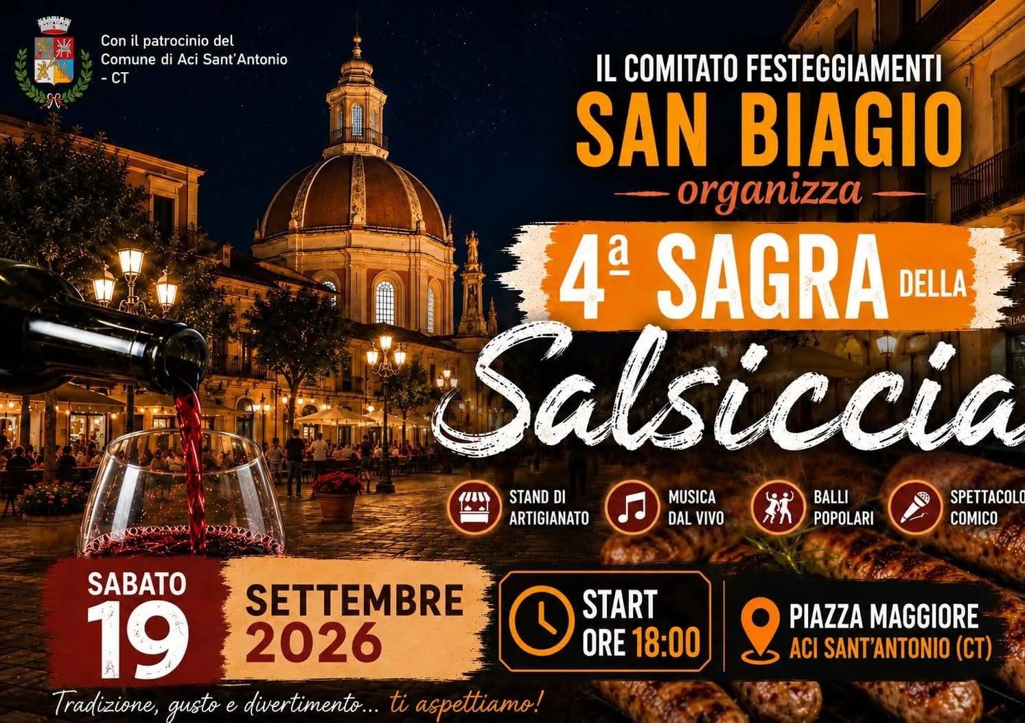 Sagra della Salsiccia — Aci Sant'Antonio