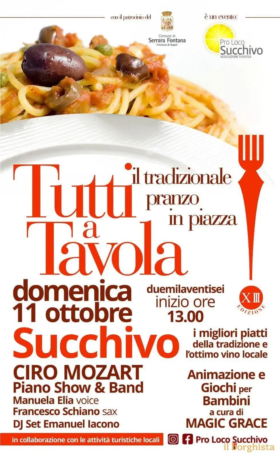 Tutti a Tavola 2026 - 13ª Edizione