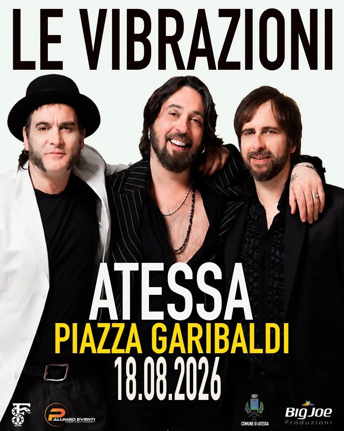 Locandina Le Vibrazioni ad Atessa 2026 a Atessa (Chieti)