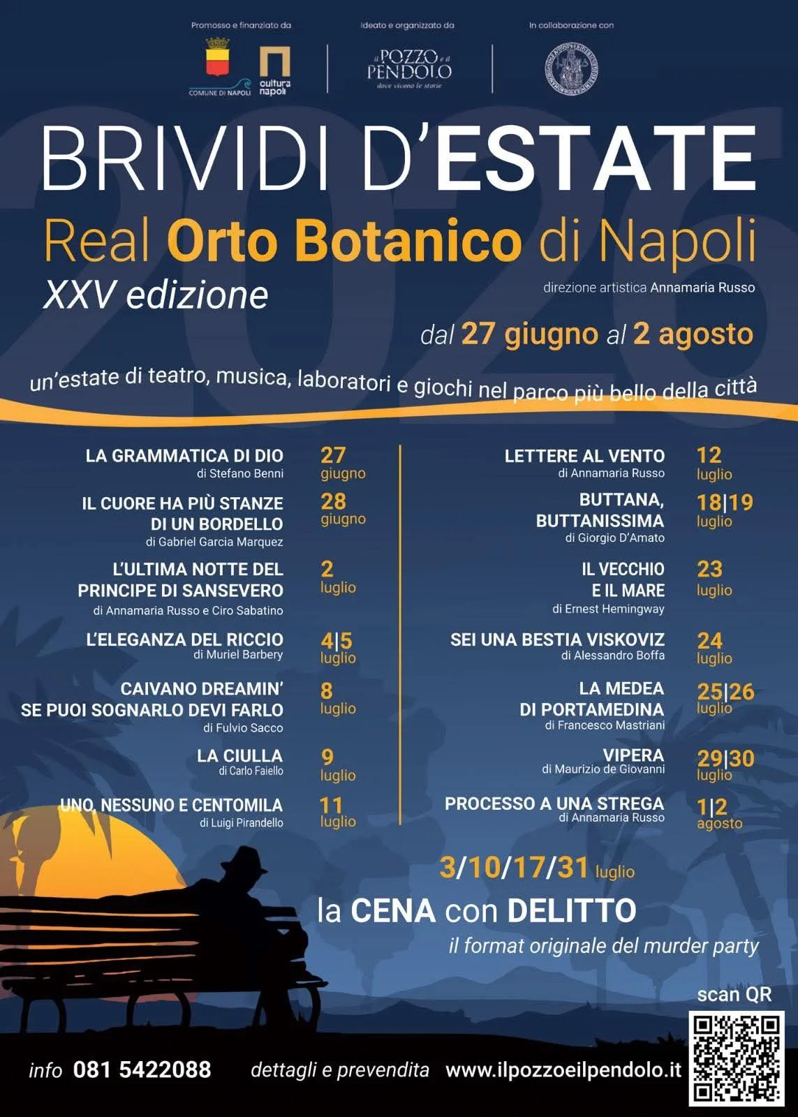 Locandina Brividi d'Estate 2026 a Napoli (Napoli)