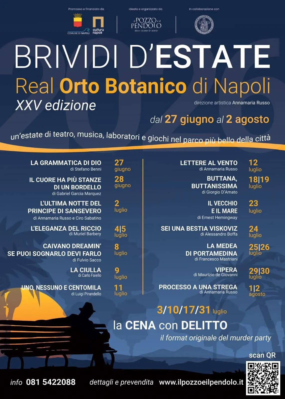 Locandina Brividi d'Estate 2026 a Napoli (Napoli)