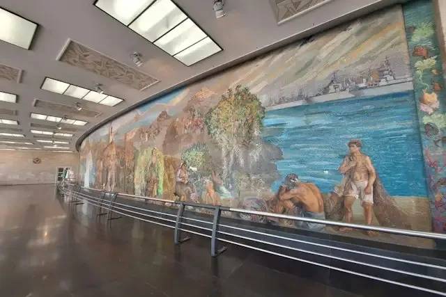 Salone dei Mosaici della Stazione Marittima – foto © FAI – Fondo Ambiente Italiano